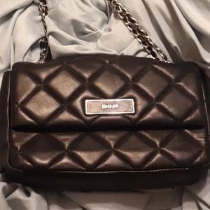 Black DKNY purse